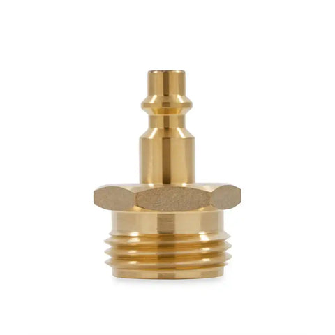 Camco 36143 Water System Blow Out Plug Quick Connect Fitting Brass
