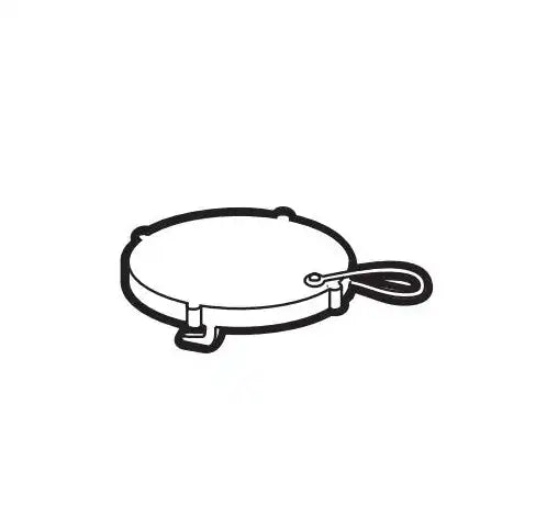 Barker Mfg. 26048 Portable Waste Holding Tank Cap 3 Inch Drain Cap Fits Barker 5 Ga