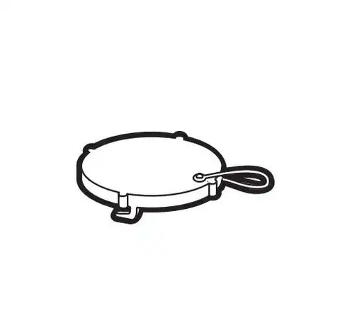 Barker Mfg. 26048 Portable Waste Holding Tank Cap 3 Inch Drain Cap Fits Barker 5 Ga