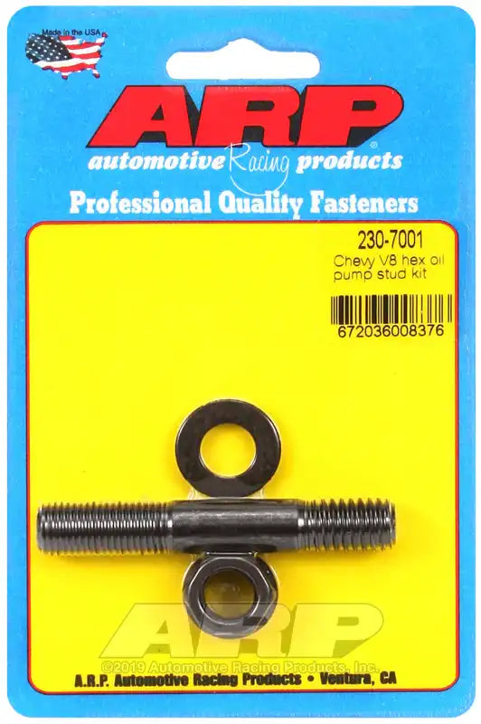 ARP Auto Racing 230-7001 Oil Pump Stud For Use With Chevy Small Block Hex Style Hea