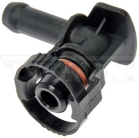 Dorman 800-048 Secondary Air Injection Pipe Connector OE Solutions ™ OE Replacement 1.24 Inch Length Black Nylon