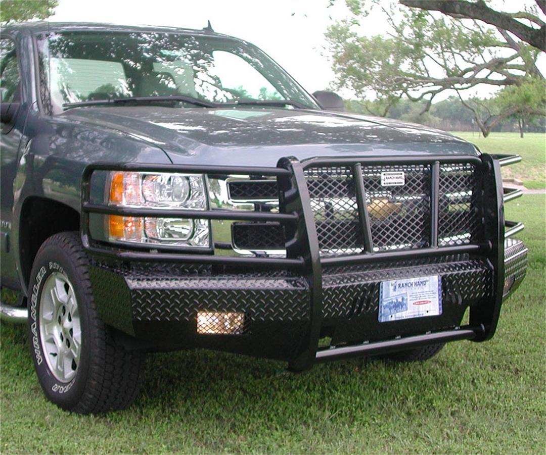 Ranch Hand FSC08HBL1 Bumper SUMMIT One Piece Design Direct-Fit Mounting Hardware 