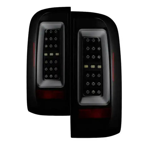 Spyder Automotive 5085252 Tail Light Assembly LED Smoke Lens Black Housing Set Of