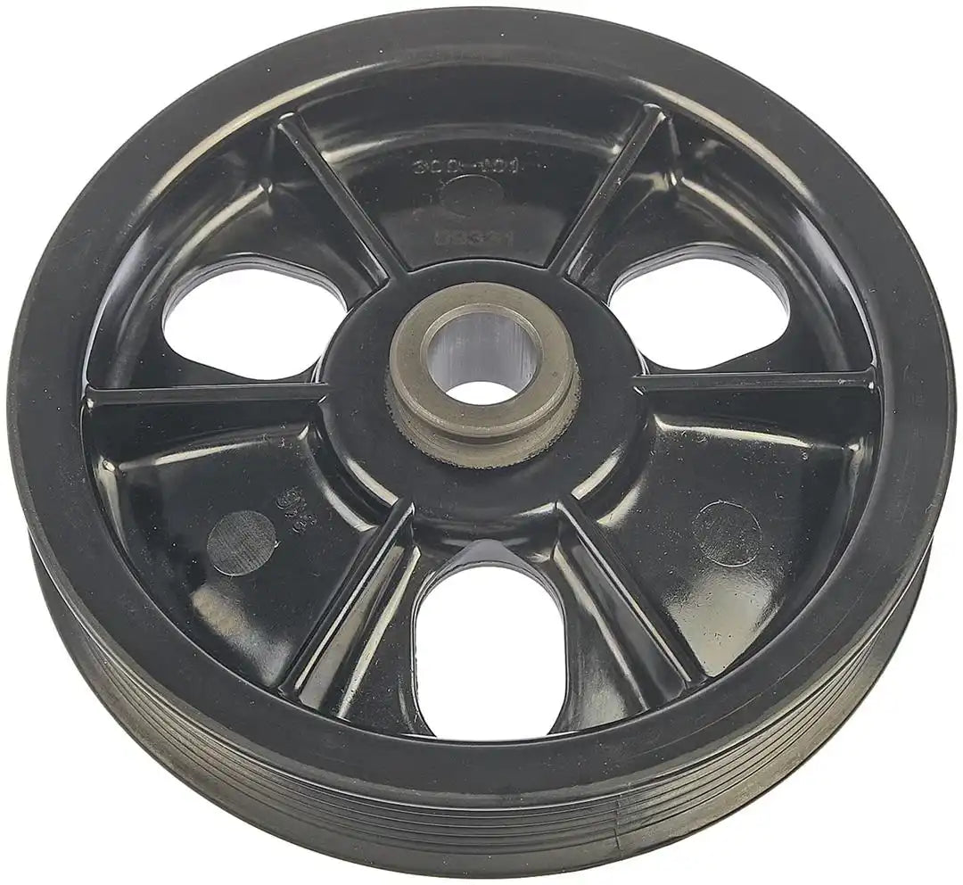 Dorman 300-101 Power Steering Pump Pulley OE Solutions ™ OE Replacement 6 Groove Serpentine Belt Black Composite