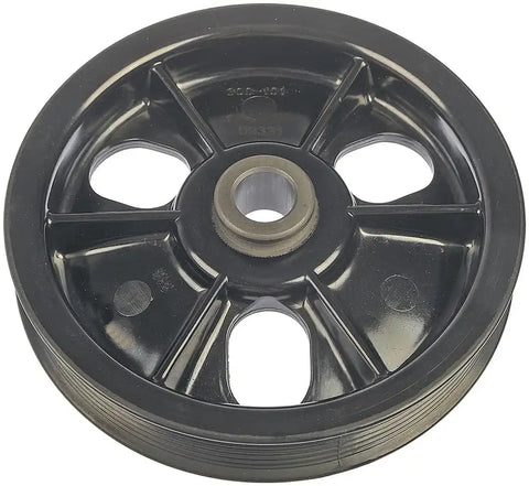 Dorman 300-101 Power Steering Pump Pulley OE Solutions ™ OE Replacement 6 Groove Serpentine Belt Black Composite