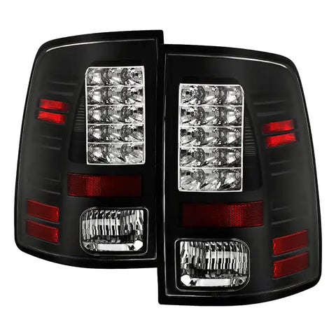 Spyder Automotive 5077530 Tail Light Assembly LED Clear Lens Black Housing Uses O