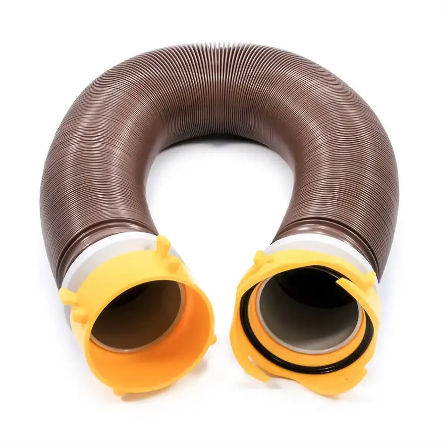 Camco 39623 Sewer Hose Revolution 10 Foot Length Extension 15 Mils HTS ™ Vinyl Brown Hose