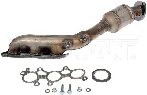 Dorman 674-069 Catalytic Converter OE Solutions ™ OE Replacement Stainless Steel 30 Inch Length CARB Compliant: No With Integrated Exhaust Manifold