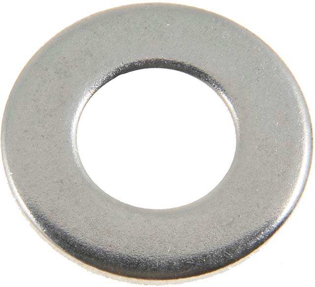 Dorman 766-012N Washer AutoGrade ™ Round Hole Shape Steel 0.38 Inch Inside Diameter Natural Zinc-Plated Pack of 18