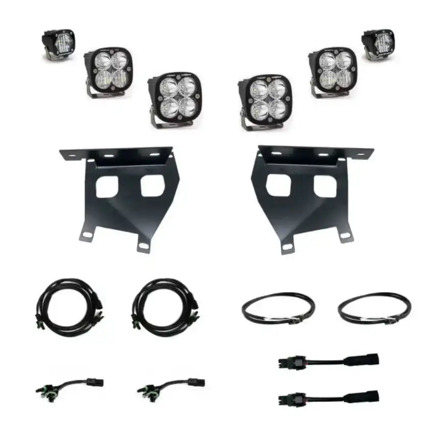 Baja Design 448057 Driving/ Fog Light LED Bulb Driving Combo/ Wide Cornering/ Spot 