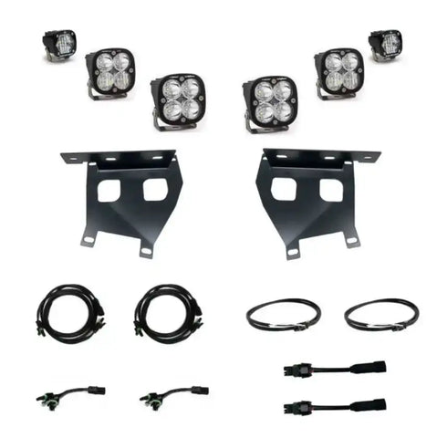 Baja Design 448057 Driving/ Fog Light LED Bulb Driving Combo/ Wide Cornering/ Spot 