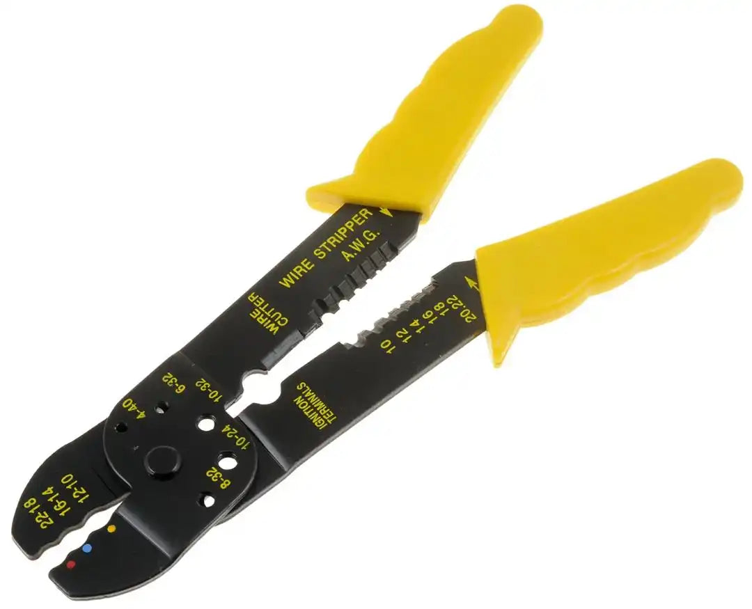 Dorman 85595 Crimping Tool Conduct-Tite ® For Stripping and Crimping Spark Plug Wire Black/ Yellow