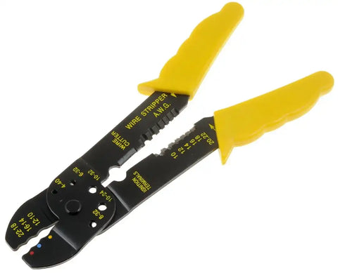 Dorman 85595 Crimping Tool Conduct-Tite ® For Stripping and Crimping Spark Plug Wire Black/ Yellow