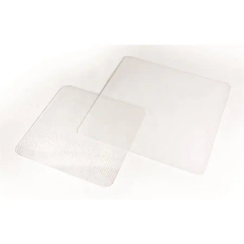 Camco 43790 Microwave Cooking Cover Flat Cover Allows Venting While Cooking One 7 Inch x 7 Inch and One 9 Inch x 9 Inch Polypropylene