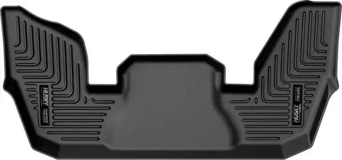 Husky Liner 50831 Floor Liner X-act Contour Molded Fit Raised Ridge Black TPE (