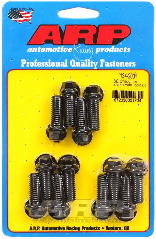 ARP Auto Racing 134-2001 Intake Manifold Bolt For Use With Chevy 265/ 400 Cubic Inch