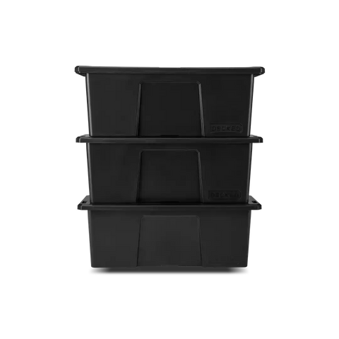 Decked A0040-DBIN-BLK Tool Box D-co Bin 32 Portable For Use In Decked System Drawe