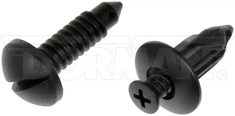 Dorman 961-368D Body Hardware Assortment OE Solutions ™ Plastic With Nylon Screw And 2 Screw Retainers