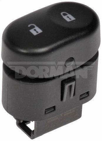 Dorman 901-173 Door Lock Switch OE Solutions ™ OE Replacement 1 Button Black Plastic Single