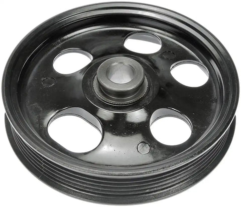 Dorman 300-008 Power Steering Pump Pulley OE Solutions ™ OE Replacement 6 Groove Serpentine Belt Black Composite