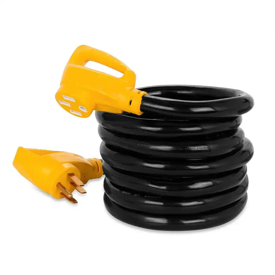 Camco 55194 Power Cord Power Grip  Power Supply Cord STW - 14.50P/ 14.50R 50 Amp