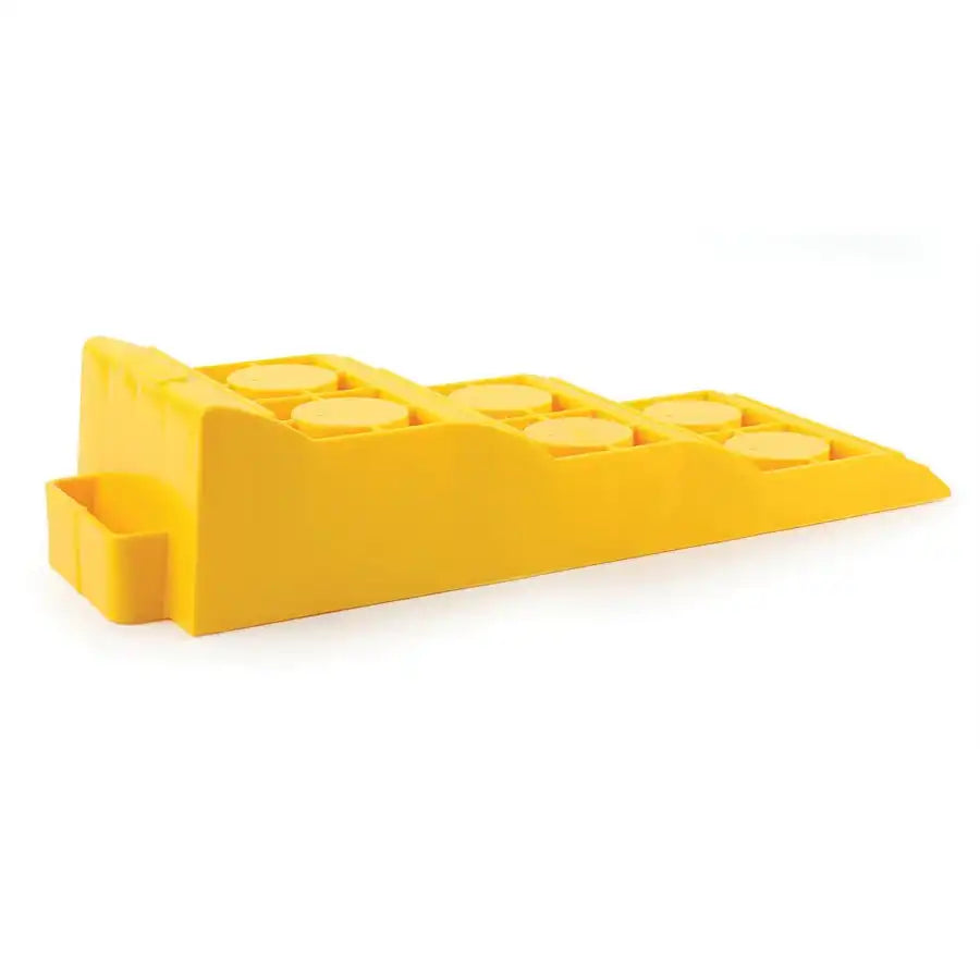Camco 44573 Leveling Block Use to Level RV While Parked Ramp Style Up To 3-7/8 Inch Lift 4000 Pound Capacity