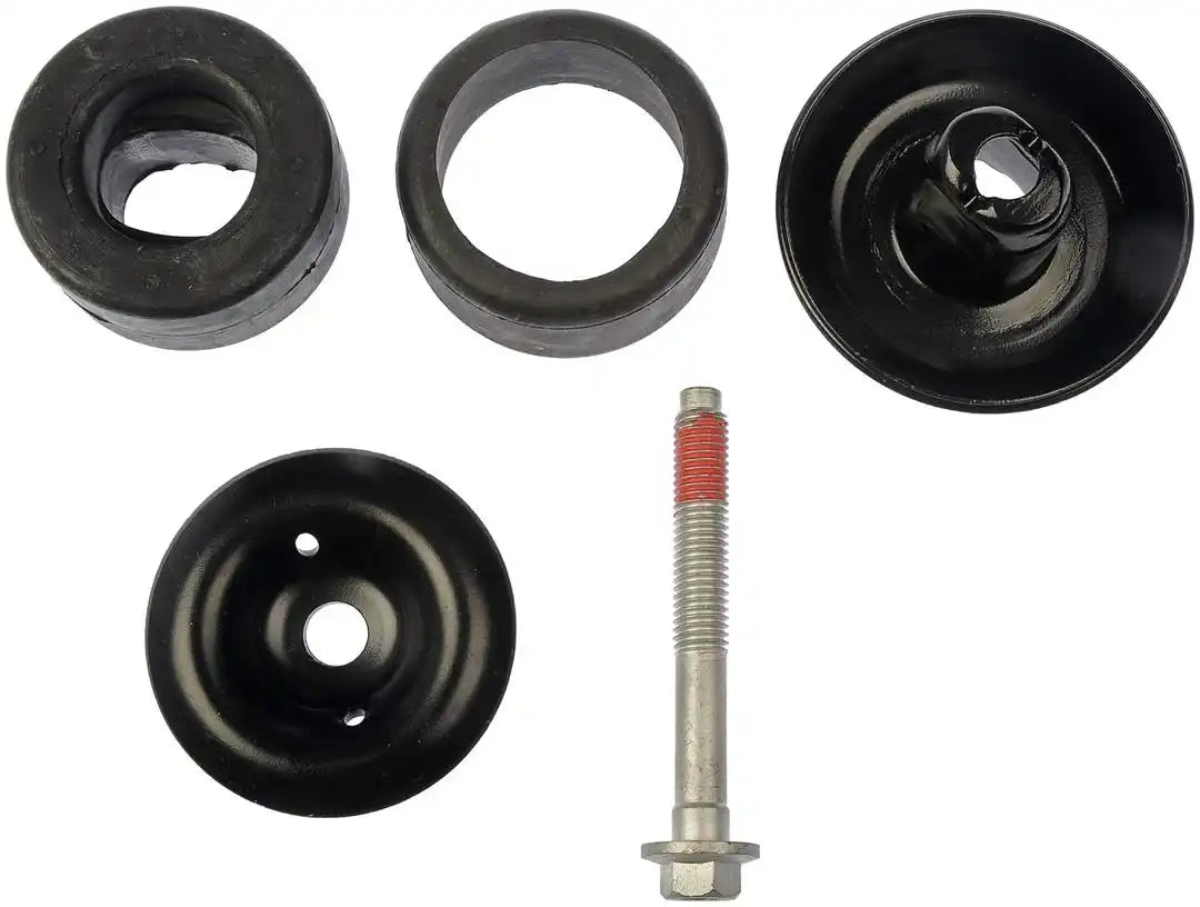 Dorman 924-003 Subframe Mount Bushing OE Solutions ™ OE Replacement Black Rubber Single With Lower Bushing/Upper Bushing/Upper Retainer/ Lower Retainer/Bolt