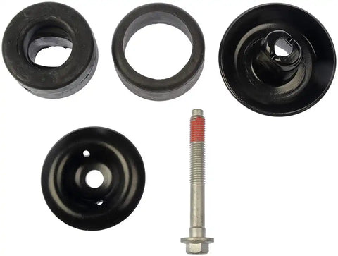 Dorman 924-003 Subframe Mount Bushing OE Solutions ™ OE Replacement Black Rubber Single With Lower Bushing/Upper Bushing/Upper Retainer/ Lower Retainer/Bolt