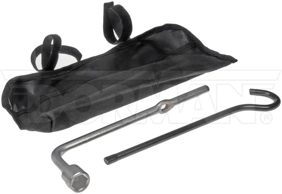 Dorman 926-812 Spare Tire Tool Kit OE Solutions ™ OE Replacement With 1 Lug Wrench/ 1 Hook Extension Arm And 1 Bag Box Package