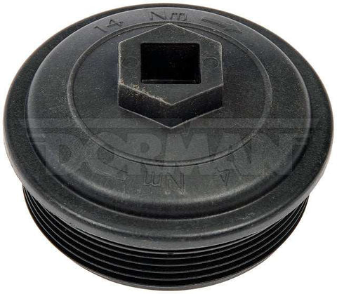 Dorman 904-209 Fuel Filter Cap OE Solutions ™ OE Replacement Engine Mounted Black Plastic With O-Ring