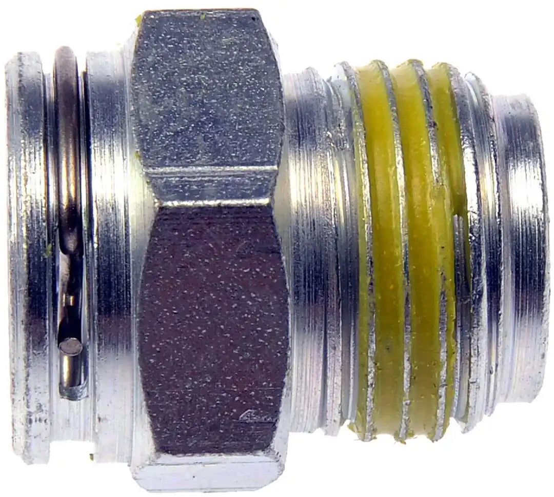 Dorman 800-605 Auto Trans Fluid Cooler Fitting OE Solutions ™ OE Replacement 5/8 x18 Thread To 3/8 Tube Flare Silver Single