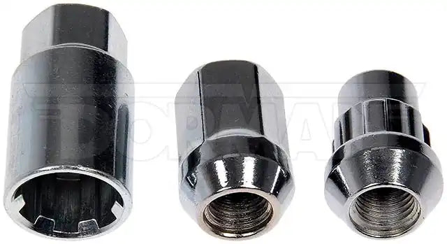 Dorman 713-375 Lug Nut AutoGrade ™ OE Replacement M12-1.50 Thread Size 32.46 Millimeter Overall Length 19 Millimeter Hex Size 60 Degree Conical Seat Right Hand Thread Chrome Carbon Steel Pack Of 20