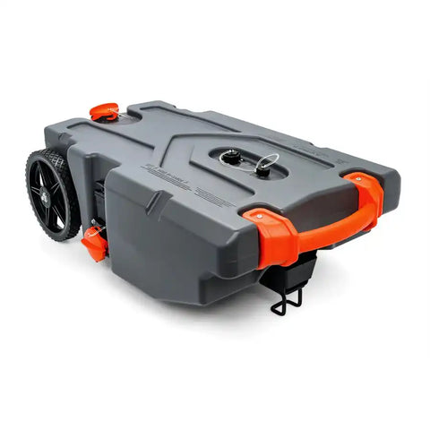 Camco 39006 Portable Waste Holding Tank Rhino ™ Tote Tanks 36 Gallon 2 Wheel Design Blow-Molded Polyethylene