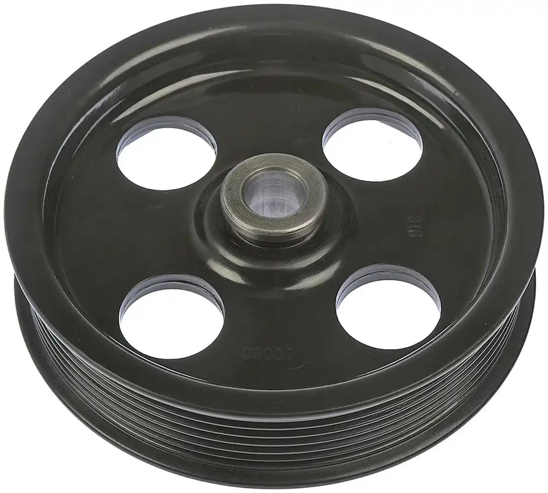 Dorman 300-314 Power Steering Pump Pulley OE Solutions ™ OE Replacement 7 Groove Serpentine Belt Black Composite