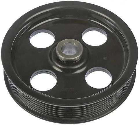 Dorman 300-314 Power Steering Pump Pulley OE Solutions ™ OE Replacement 7 Groove Serpentine Belt Black Composite
