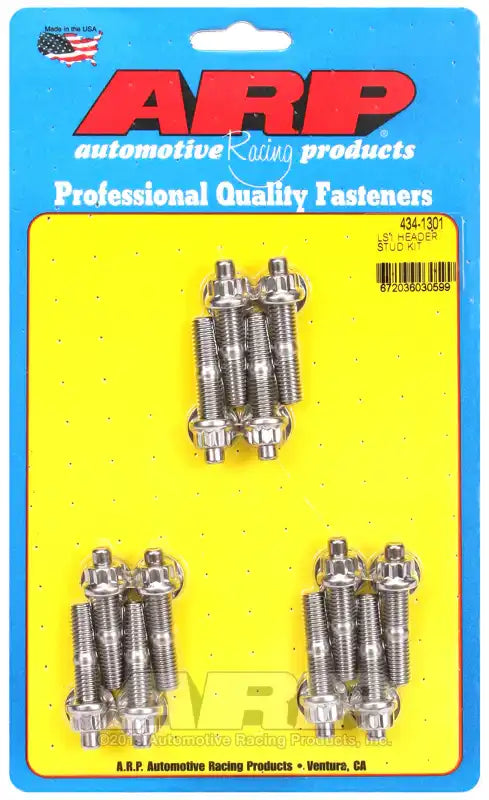 ARP Auto Racing 434-1301 Exhaust Header Stud For Use With Gen III/LS Series Chevy Sm