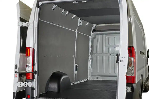 Penda DVP153X Van Wall Liner VanGuard With Door Liner Gray Plastic With All Necessary Attachment Hardware