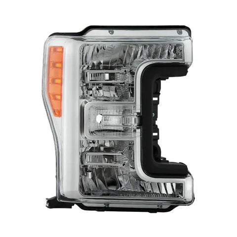 Spyder Automotive 9049675 Headlight Assembly OE Beam Clear Lens With Amber Reflecto