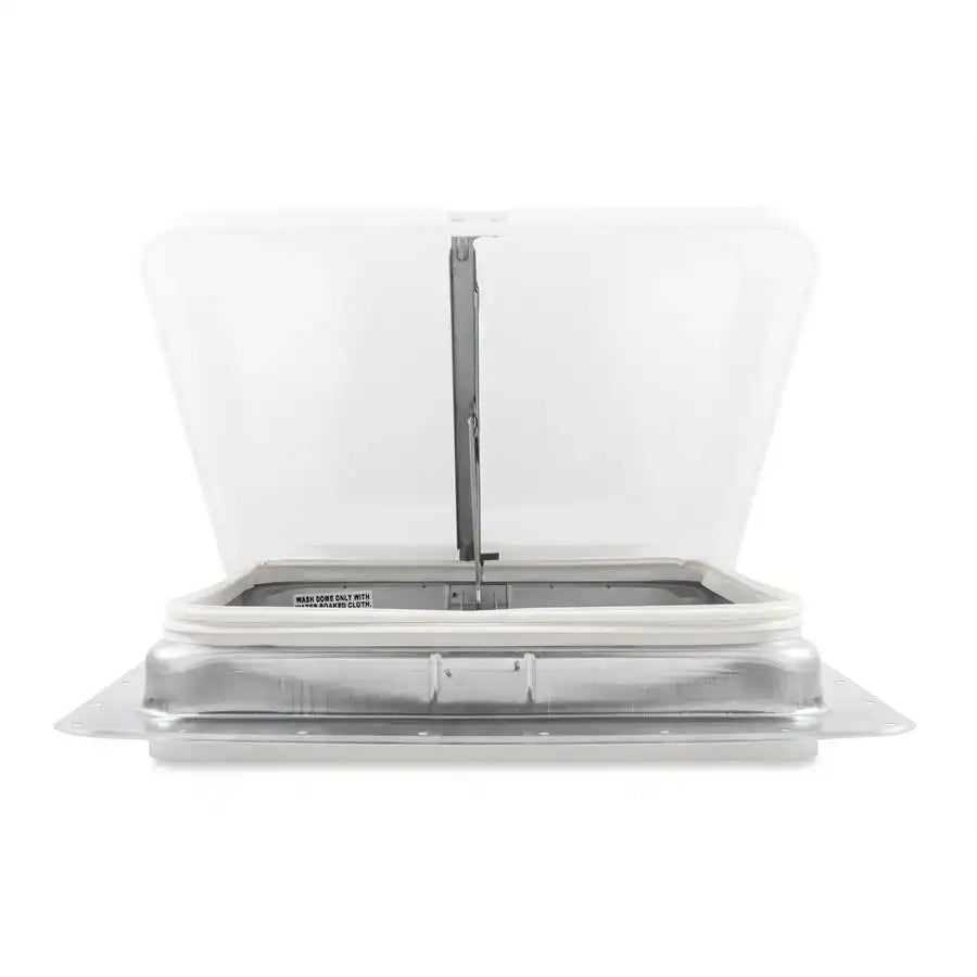 Camco 40480 Roof Vent Manual Opening For 14 Inch x 14 Inch With Screen Without Fan