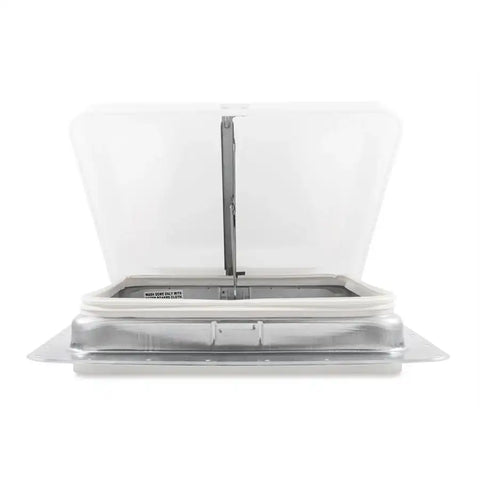 Camco 40480 Roof Vent Manual Opening For 14 Inch x 14 Inch With Screen Without Fan
