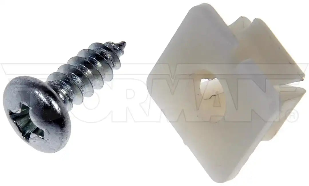 Dorman 785-112D License Plate Mounting Hardware OE Solutions ™ License Plate Fastener Number 8 x 1/2 Inch Size 1/2 Inch Length With 8 Fasteners