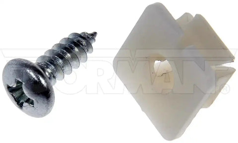 Dorman 785-112D License Plate Mounting Hardware OE Solutions ™ License Plate Fastener Number 8 x 1/2 Inch Size 1/2 Inch Length With 8 Fasteners