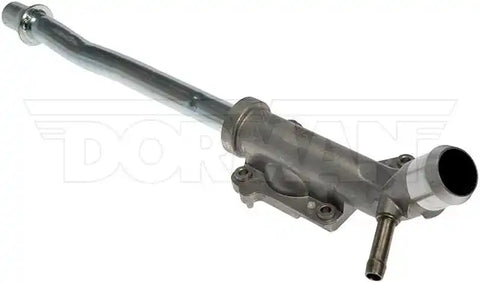Dorman 902-1109 Engine Coolant Water Outlet OE Solutions ™ OE Replacement 90 Degree Neck Silver Aluminum