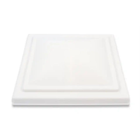 Camco 40154 Roof Vent Lid For 14 Inch x 14 Inch Vents Jensen With Pin Hinge Manufactured Prior To 1994 White Polypropylene