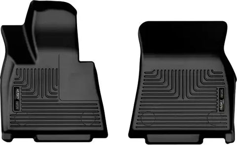 Husky Liner 51611 Floor Liner X-act Contour Molded Fit Raised Ridge Black TPE (