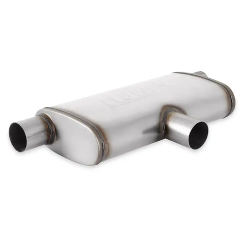 Flowmaster 72206 Exhaust Muffler FlowFX Oval 409 Stainless Steel Case Single 2-1/2