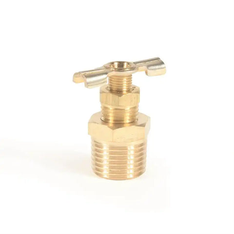 Camco 11703 Water Heater Drain Valve 1/2 Inch NPT Thread Brass
