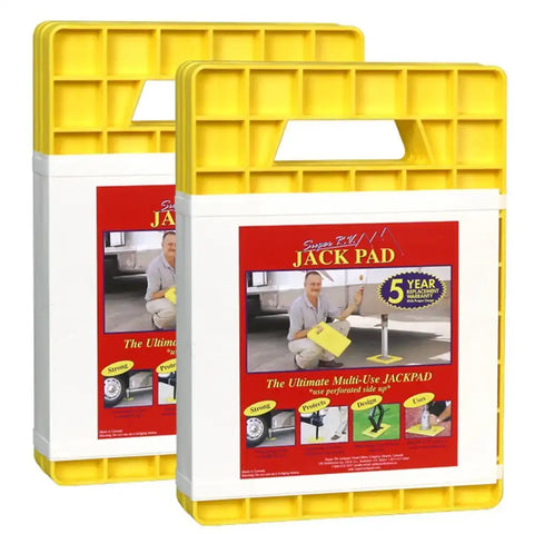 AP Products 007-47257 Jack Pad Super RV 10 Inch Length x 14 Inch Width x 3/4 Inch T