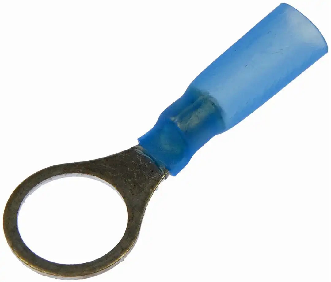 Dorman 85218 Wire Terminal End Conduct-Tite ® 3/8 Inch Ring Terminal 16-14 Gauge Wire Waterproof Blue Pack of 10