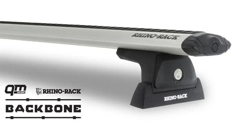 Rhino-Rack JA6381 Vortex RLT600 Silver 2 Bar Backbone Roof Rack